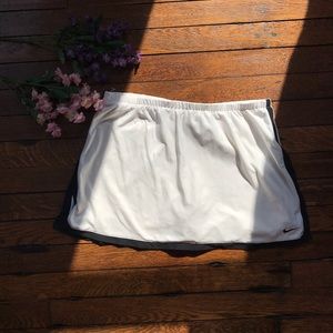 Vintage Nike White Tennis Skirt w/Slit